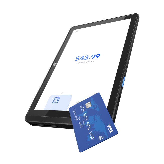 Image of Tablet POS System with NFC for Tap to Pay 