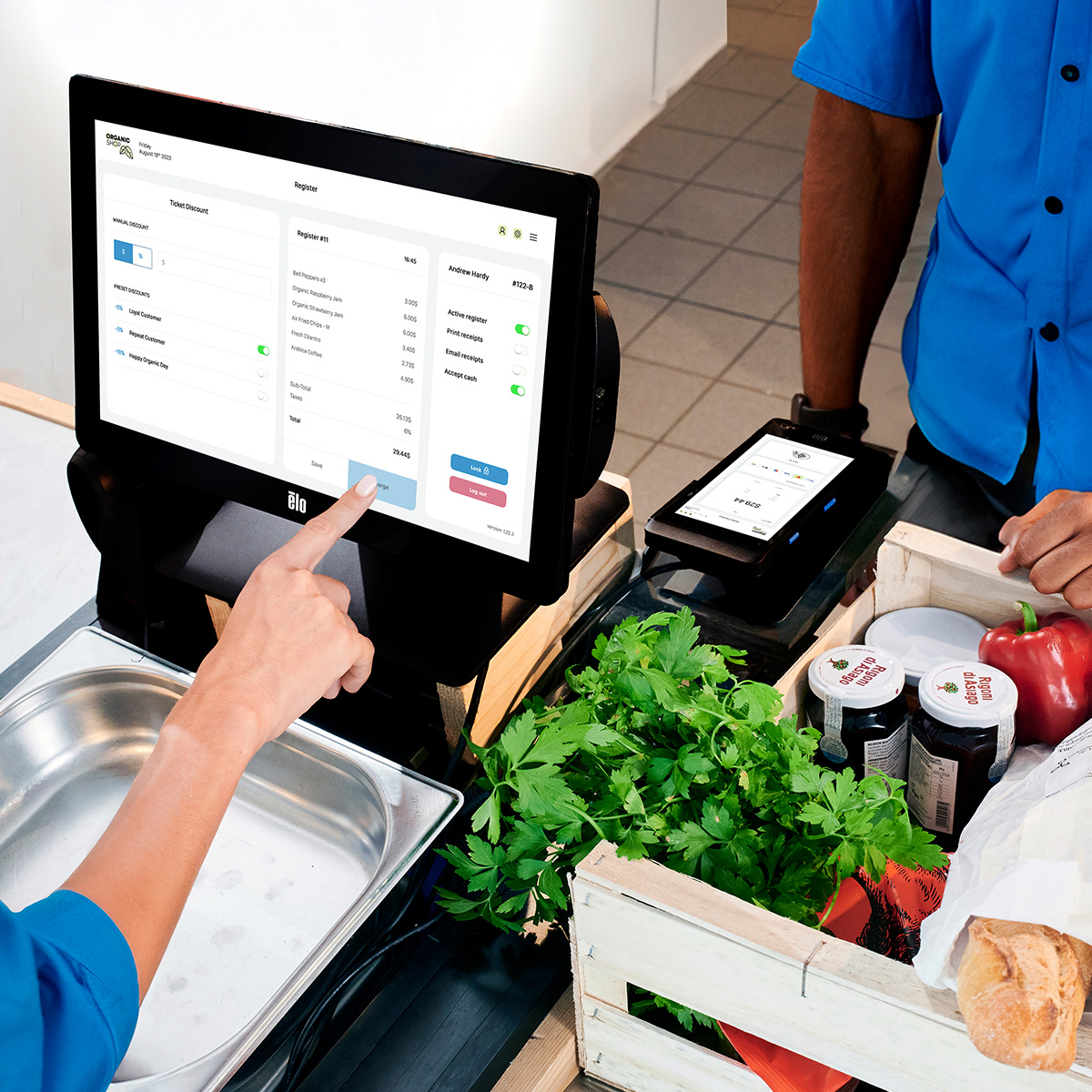 Image of Grocery POS system